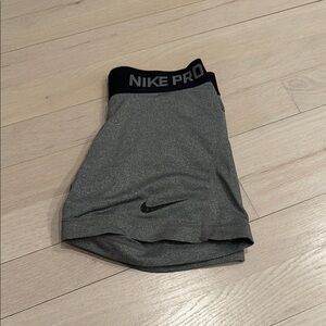 Nike Pro Gray Athletic Shorts